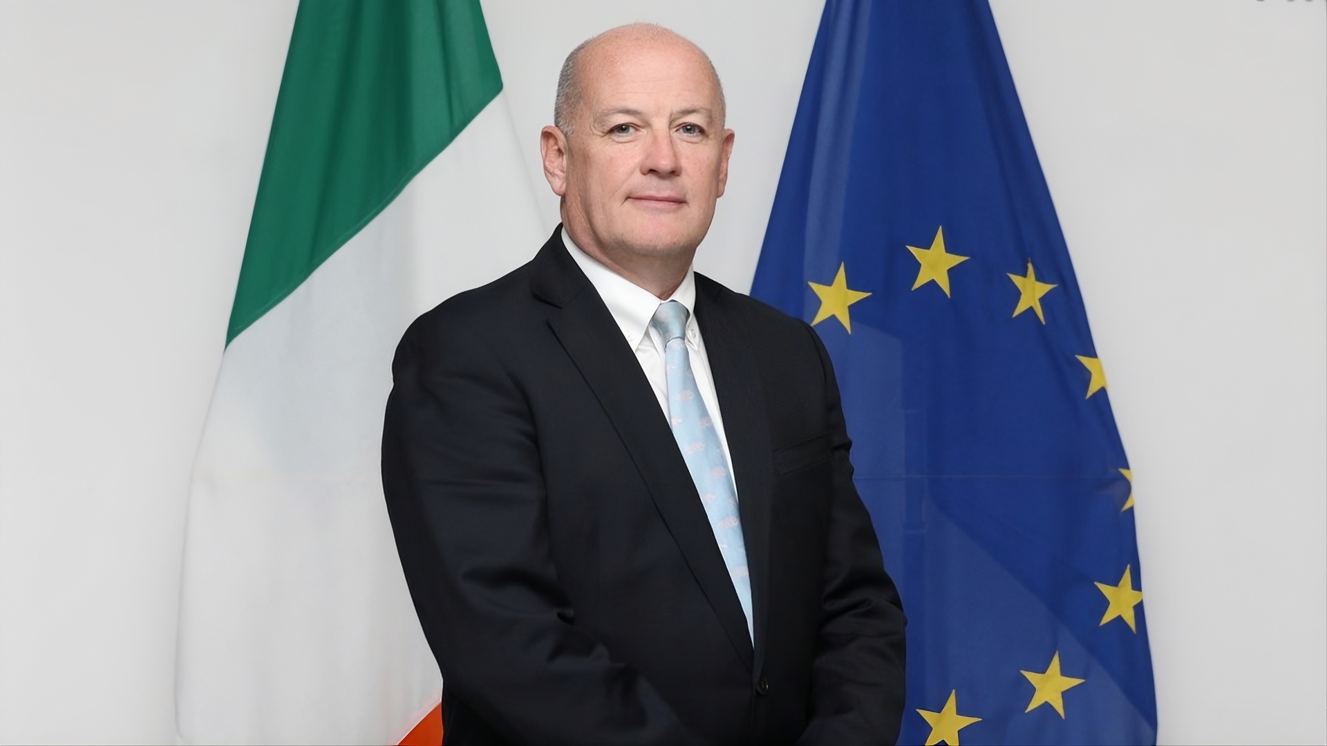 Portrait of His Excellency Peter Ryan, Ambassador of Ireland